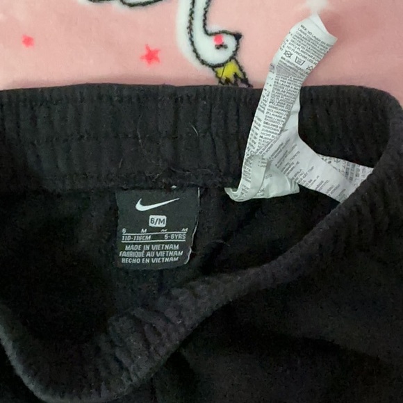 Nike Kids Black Joggers - Picture 3 of 4